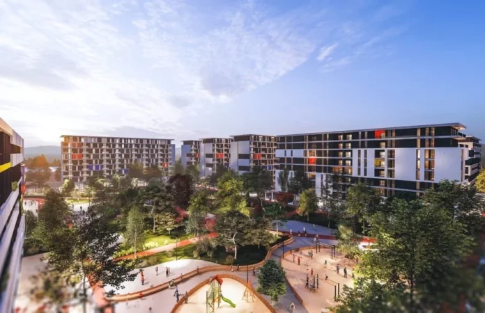 Tirane, shitet apartament 2+1 Kati 0, 91 m² 135.000 € (Univers City)