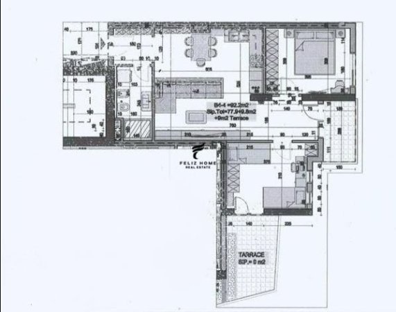 Tirane, jepet me qera apartament 2+1+Ballkon Kati 4, 87 m² 967 € (QENDER)
