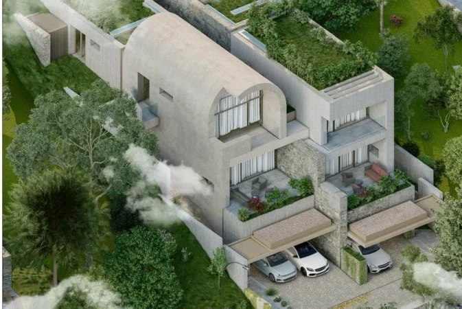 Dhermi - Palase, shitet Vile 2 Katshe Kati 1, 327 m² (dhermi)