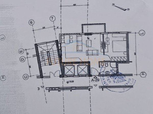 Tirane, jepet me qera apartament 1+1 Kati 5, 68 m² 750 € (pazari i ri)