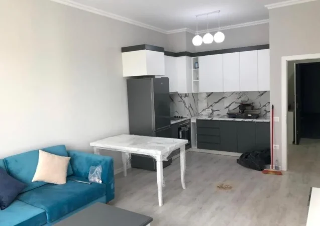 Tirane, jepet me qera apartament 1+1+Ballkon Kati 7, 77 m² 650 € (Rruga e Kavajes)