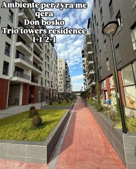 Tirane, jepet me qera zyre Kati 8, 100 m² (Don bosko)