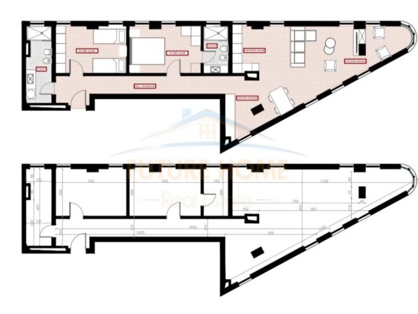 Tirane, shitet apartament 2+1 Kati 3, 123 m² 11.000.000 € (Rruga Jordan Misja)