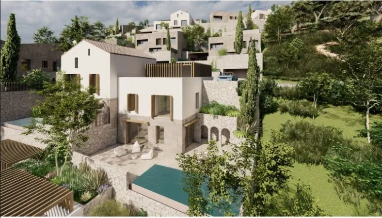 Shqiperi, shitet Vile 2 Katshe Kati 2, 237 m² (Vlore, Jale. Kompleksi Folie Village)