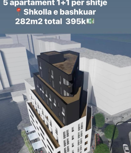 Tirane, shitet apartament 5+1+Ballkon Kati 3, 282 m² 395.000 € (Shkolla e Bashkuar , QSUT)