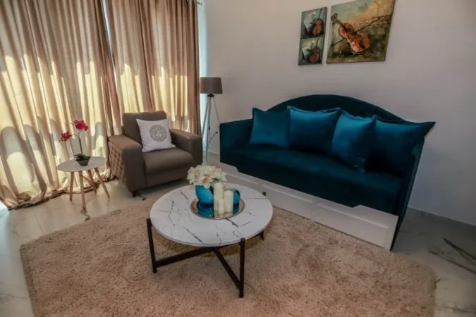 Tirane, jepet me qera apartament 1+1 Kati 6, 78 m² 800 € (Kompleksi “Square 21”)