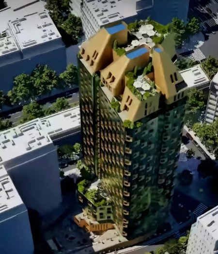 Tirane, shitet apartament 1+1+Ballkon Kati 12, 75 m² 250.000 € (Pazari i Ri)