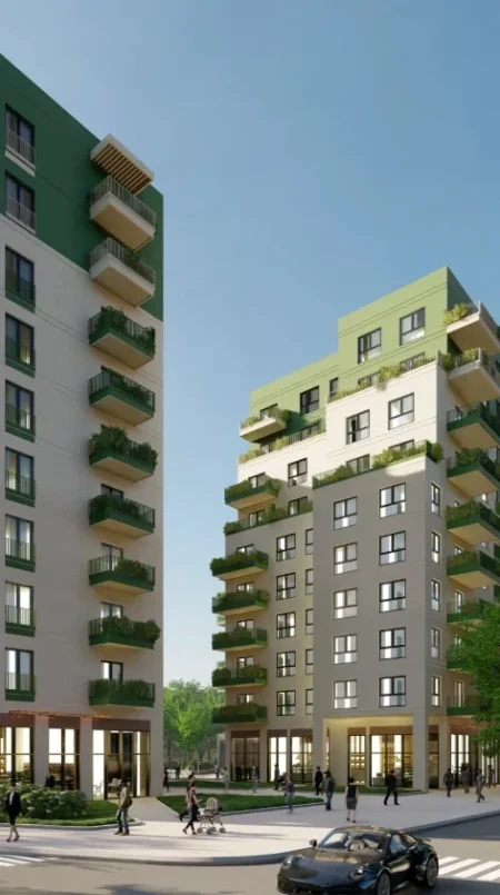 Tirane, shitet apartament 1+1+Ballkon Kati 3, 73 m² 109.650 € (ne Kompleksin Viva)