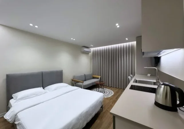 Tirane, shitet apartament 1+1 Kati 2, 70 m² 184.000 € (Pazari i Ri)