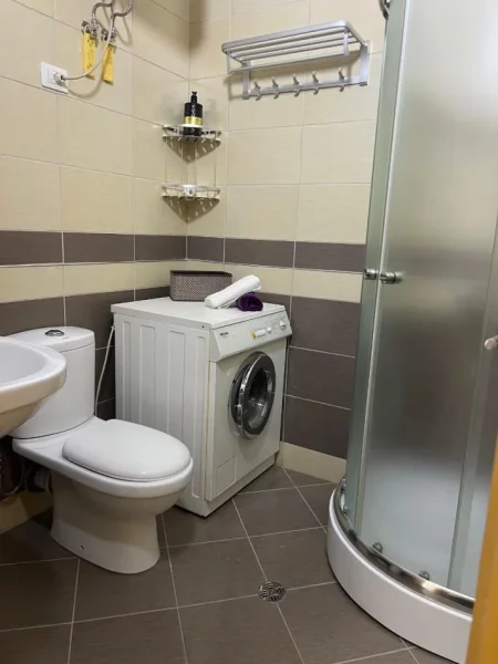 Tirane, jepet me qera apartament 1+1 Kati 2, 600 m² 600 € (Liqeni i Thatë)