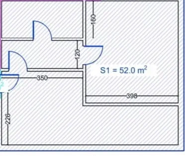 Tirane, shes apartament 1+1+Ballkon Kati 7, 60 m² 123.600 € (don bosko)