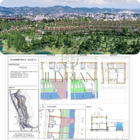 Tirane, shitet Vile , 382 m² 493.965 € (Farke)