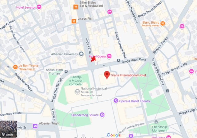 Tirane, jepet me qera apartament duplex 2+1+Ballkon Kati 4, 130 m² 1.300 € (Urani Pano)
