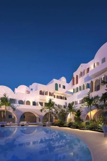 SHITET APARTAMENT 1+1 , KOMPLEKSI SANTORINI II , DRIMADHES