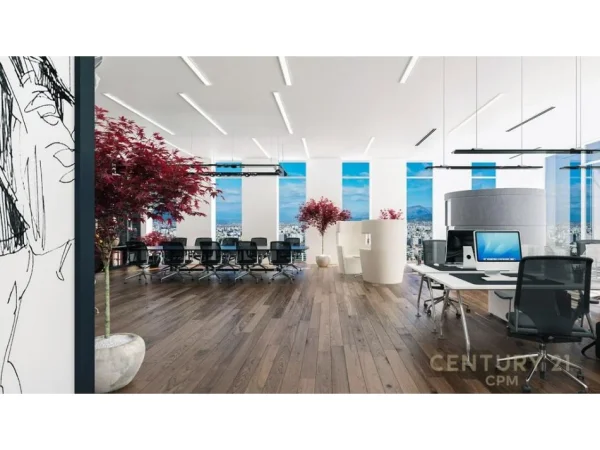 Tirane, jepet me qera ambjent biznesi Kati 15, 461 m² 16.000 € (Downtown One)