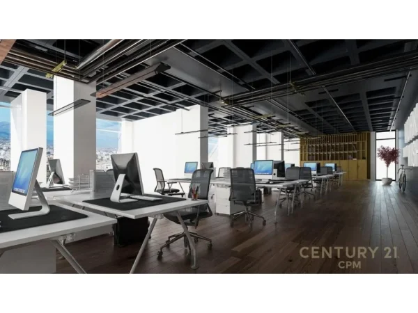 Tirane, jepet me qera ambjent biznesi Kati 15, 461 m² 16.000 € (Downtown One)