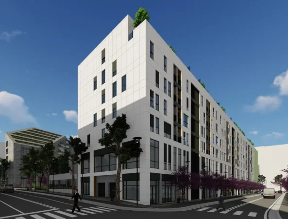 Apartament 2+1+2 me garazh - Kompleksi Bermon, pranë Bulevardit të Ri