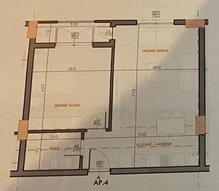 Tirane, shitet apartament 1+1+BLK Kati 4, 72 m² 78.936 Euro (Ish Fusha e Aviacionit)