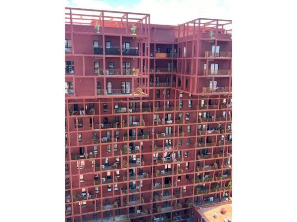 Tirane, jepet me qera apartament 2+1+Ballkon Kati 14, 115 m² 1.200 € (TIRANA GARDEN BUILDING!)