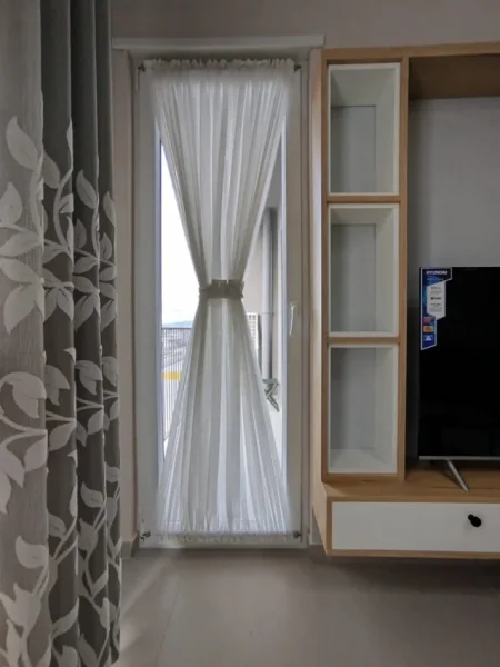 Tirane, jepet me qera apartament 1+1 Kati 7, 56 m² 450 € (Univers City, prane QTU)