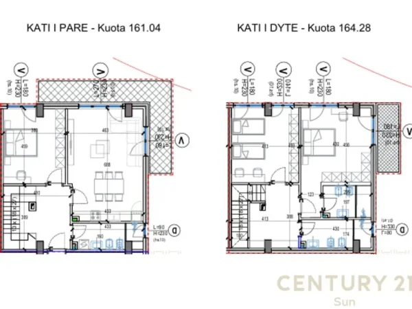 Tirane, shes apartament duplex Dublex Kati 1, 278 m² 361.048 € (Kodra e Diellit)