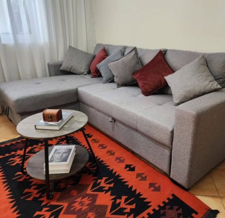 Tirane, jepet me qera 1+1+Aneks+Ballkon Kati 2, 61 m² 500 € (Rruga 4 Dëshmorët ( Pranë Kompleksit Halili ))