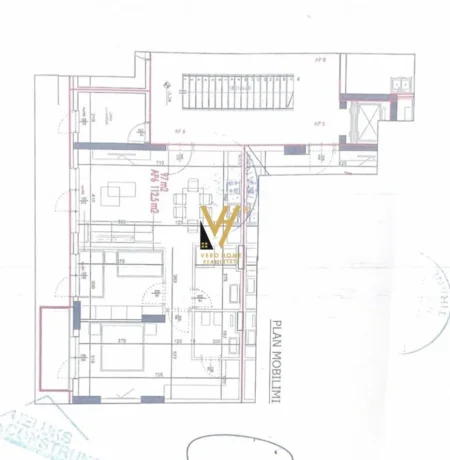 Tirane, shitet apartament 2+1+Ballkon Kati 2, 86 m² 191.250 € (RRUGA E ELBASANIT)