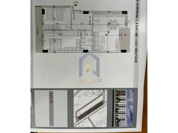 Tirane, shes apartament 2+1+Ballkon Kati 1, 95 m² 73.976 €