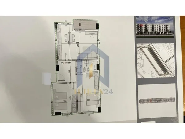 Tirane, shes apartament 2+1+Ballkon Kati 4, 98 m² 74.190 € 