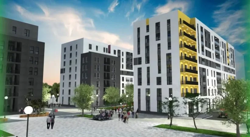 Tirane, shes apartament 2+1+Ballkon Kati 8, 85 m² 120.000 € (Tirana Entry II)