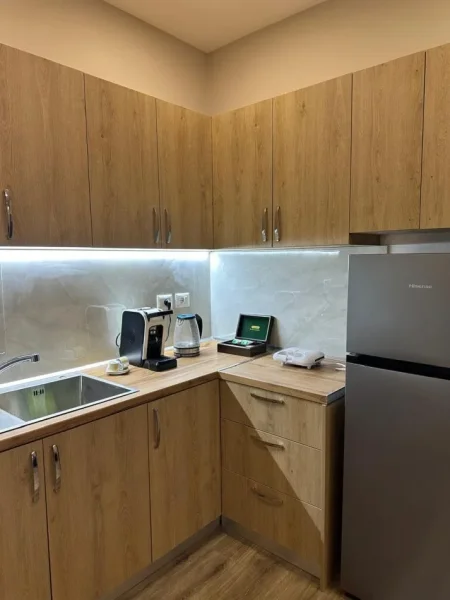Tirane, jepet me qera Vile 1+1+Ballkon Kati 3, 60 m² 650 € (pazari i ri)