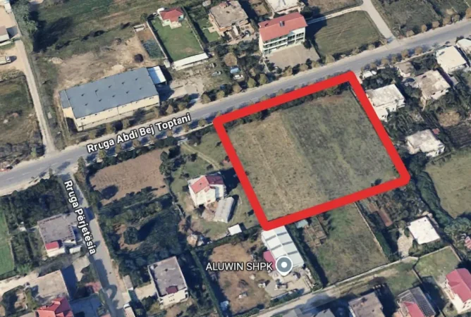 Tirane, shitet truall , 4.000 m² 640.000 € (RRuga Abdi bej Toptani 68, Tirane)