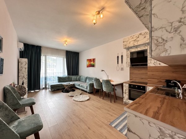 Tirane, jepet me qera apartament 1+1+Ballkon Kati 2, 65 m² 450 € 