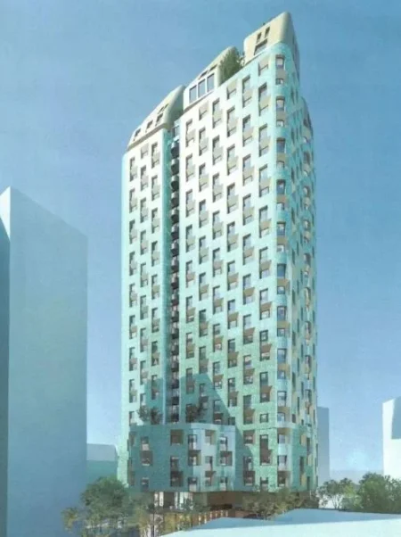 Tirane, shitet apartament 1+1 Kati 14, 75 m² 240.960 € (Pazari i Ri)