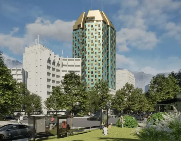 Tirane, shitet apartament 1+1 Kati 9, 75 m² 225.900 € (Pazari i Ri)