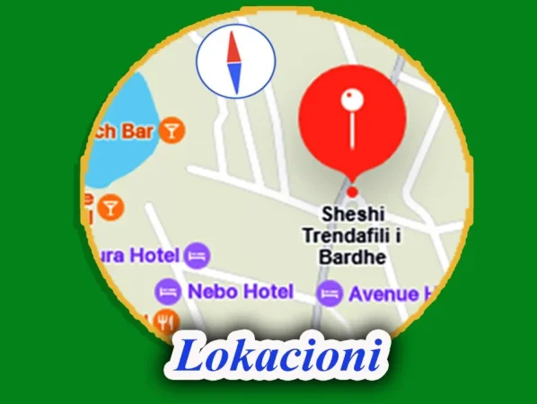 Ne Ksamil, Sarande, jepet me qera apartament ne plazh 1+1+Ballkon Kati 3, 40 €/nata