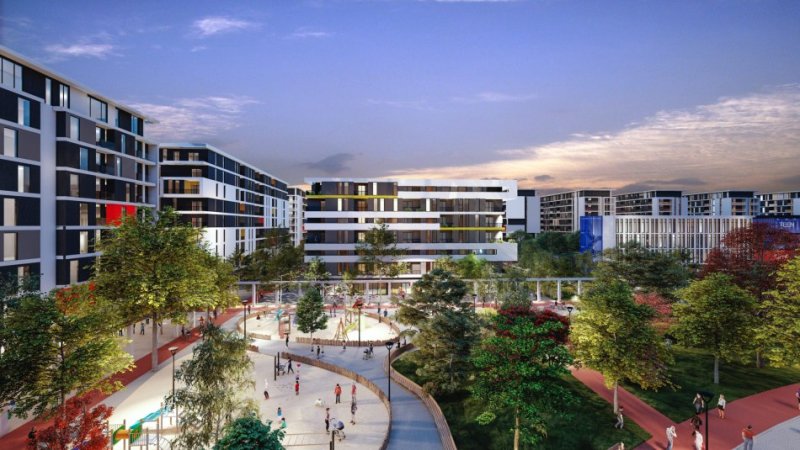 Tirane, shitet apartament 2+1 Kati 4, 93 m² 95.000 € (Univers City)