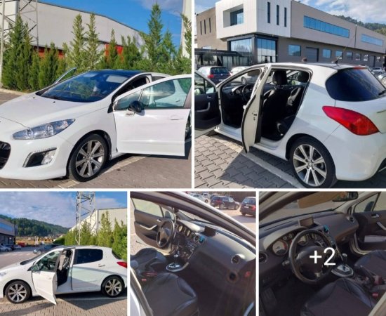 Vlore, shitet makine PEUGEOT 308 1.6 cc Nafte, e bardhë, automatike, Kondicioner 215.000 km 4500€