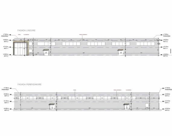 Tirane, shitet magazine Kati 0, 1.400 m² 1.100.000 € (Marikaj)