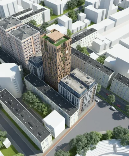 Tirane, shes apartament 2+1+Ballkon Kati 6, 124 m² (rruga e kavajes)