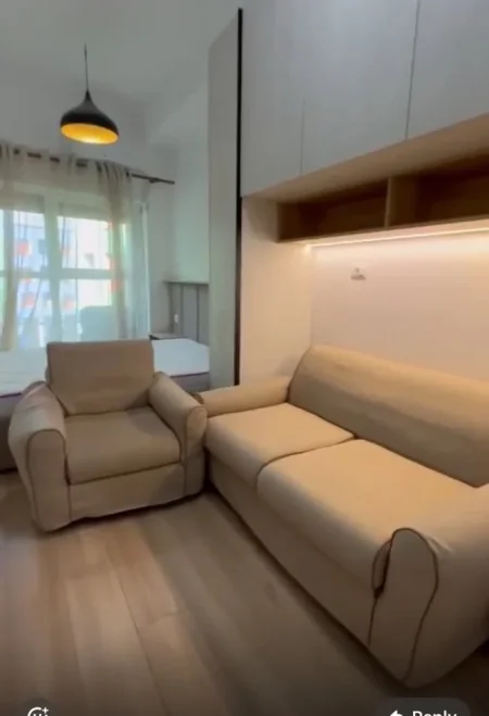 Tirane, jepet me qera garsonier Kati 1, 35 m² 350 € (Rr. Pasho Hysa Kompleksi Mangalem)