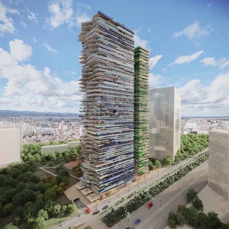Tirane, shitet apartament 1+1+Ballkon Kati 21, 92 m² 230.000 € (BULEVARDI I RI)