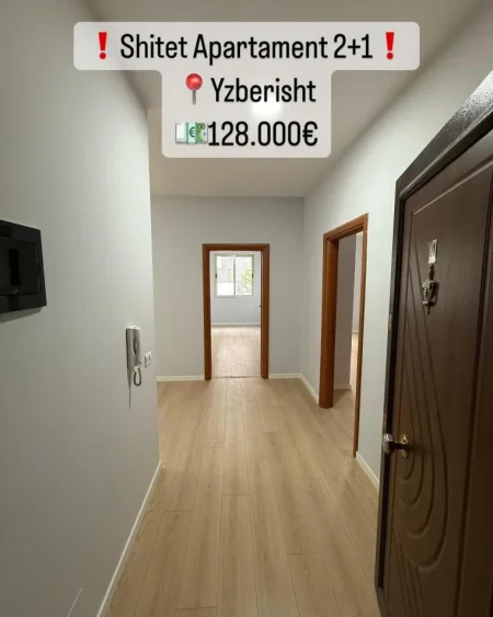 Tirane, shitet apartament 2+1+Ballkon Kati 1, 92 m² 128.000 € (Yzberisht tek Bar Unik)