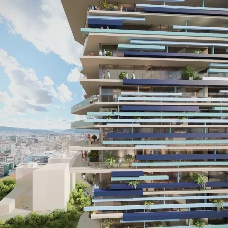 Tirane, shitet apartament 2+1+Ballkon Kati 21, 125 m² 312.000 € (BULEVARDI I RI)