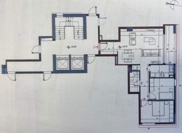 Tirane, shitet apartament 2+1+BLK Kati 7, 111 m² 139.110 Euro (5 Maji)