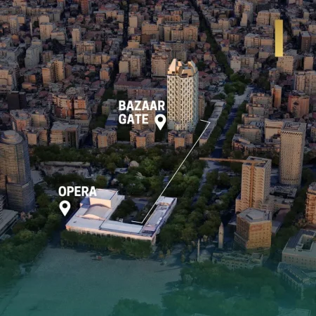 🔥 OKAZION – Shitet Apartament 1+1 te Bazaar Gate, Qendra e Tiranës
