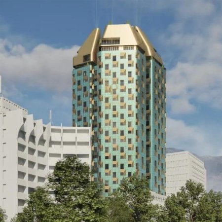 Tirane, shitet apartament 1+1+Ballkon Kati 14, 75 m² 240.960 € (Qender)