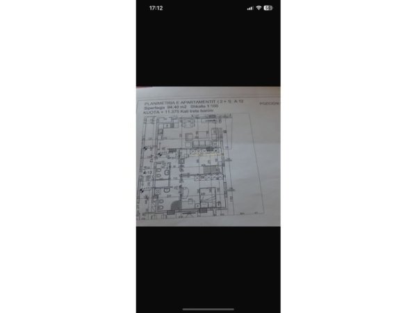 Tirane, jepet me qera apartament 2+1 Kati 3, 104 m² 800 € 