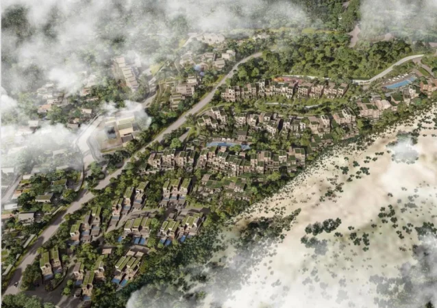 Vlore, shitet Vile 2+1 Kati 1, 742 m² 1.135.000 € (Vlore, Palase. Kompleksi Green Coast II)