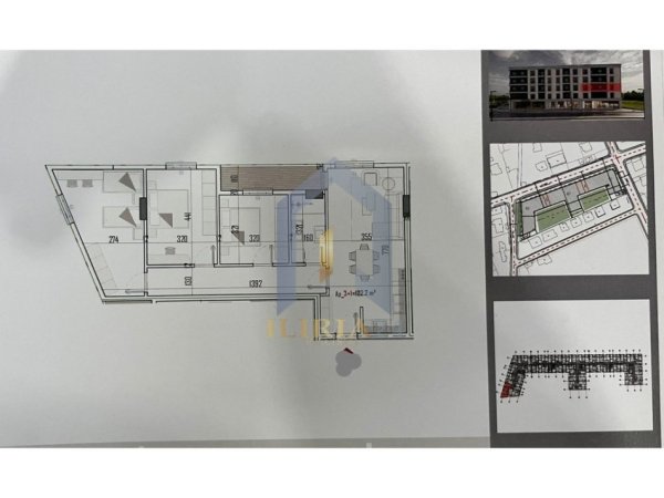 Tirane, shes apartament 3+1+Ballkon , 120 m² 90.067 € 